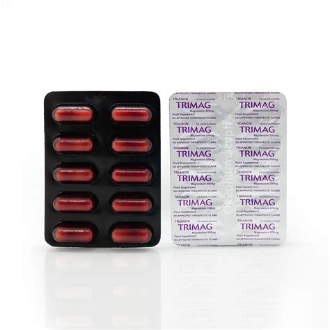 Trimag Magnesium 200mg Capsule .